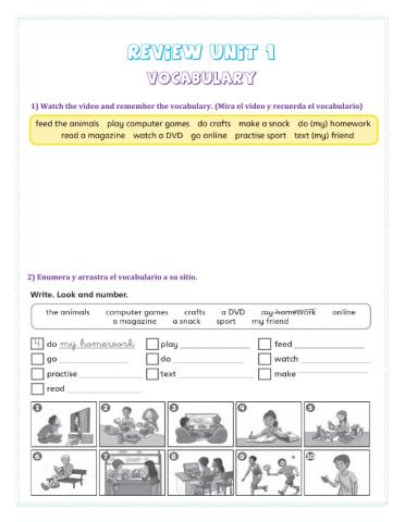 Free time activities