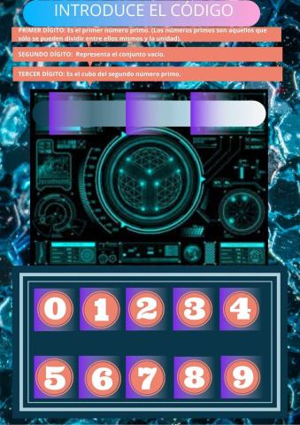 INTRODUCE EL CÓDIGO SECRETO