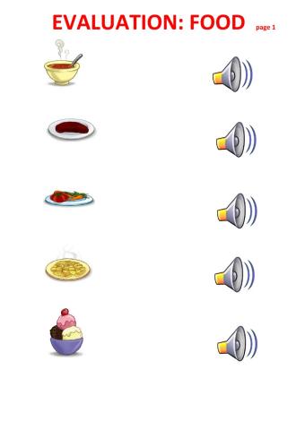 FOOD EVALUATION (4 AÑOS)