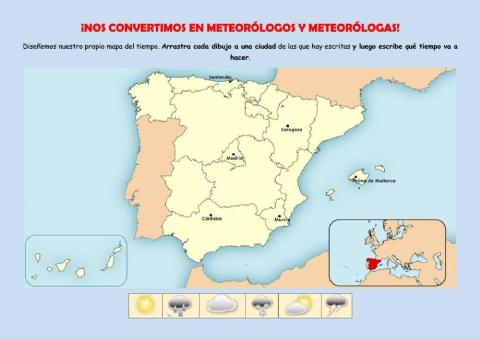 ¡Nos convertimos en meteorólogos-as!