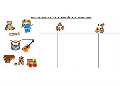 Agrupa por categoría