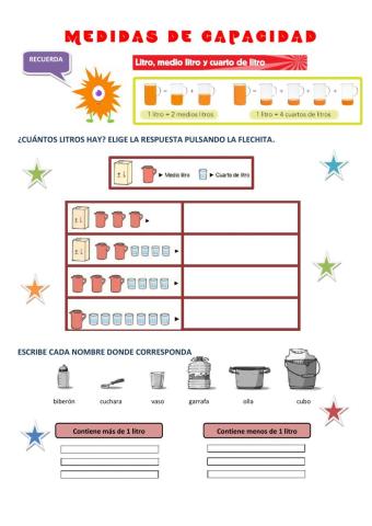 Medidas de capacidad