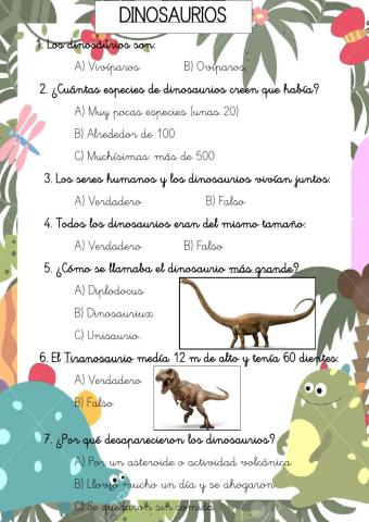 Dinosaurios