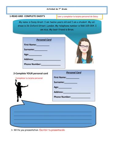 Personal Information