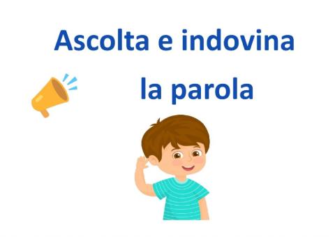 ascolta e scrivi la parola