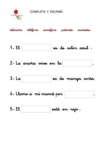 Comprensión de frases