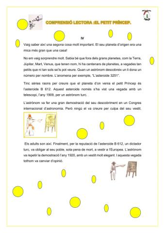 Comprensió lectora petit Princep