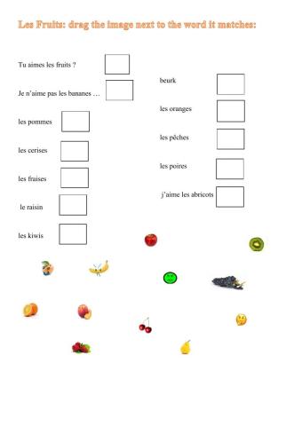 Les fruits