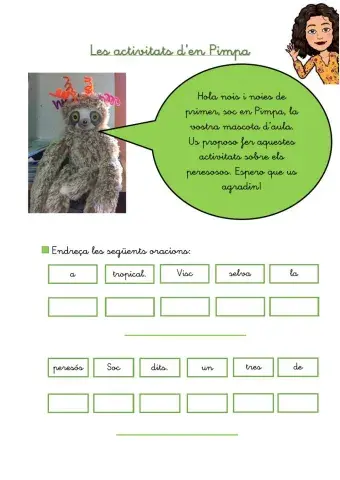 Les activitats d'en Pimpa