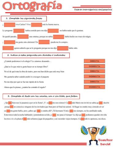 U5.Ort. Tilde en exclamativos e interrogativos