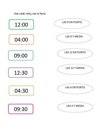 La hora digital