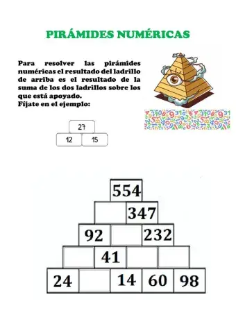 Pirámide numérica