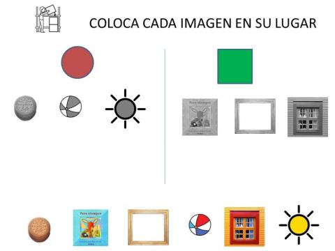 Círculos y cuadrados