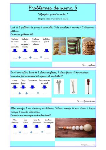 Problemes de suma 5