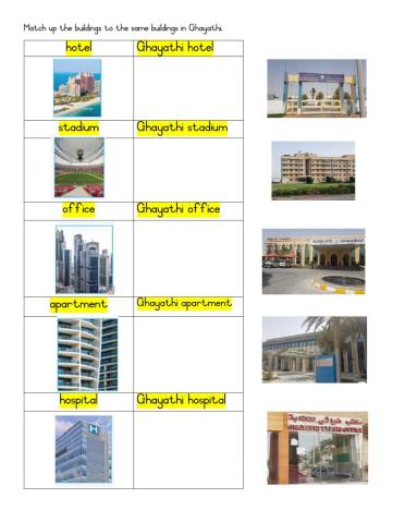 Buildings in the UAE