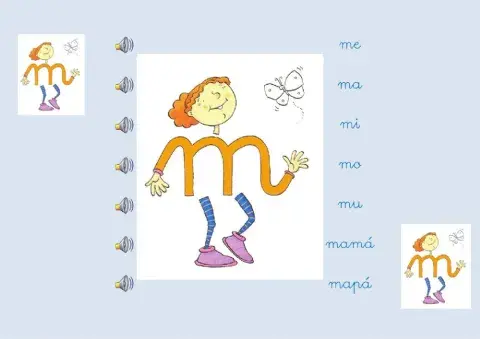 Sílabas con M