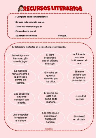 Recursos literarios