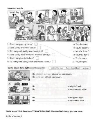 Does and does exercise