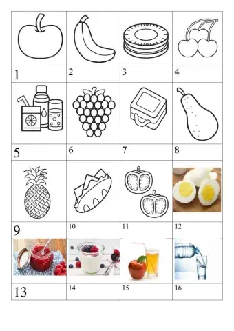 Family and Friends 1 unit 9 food