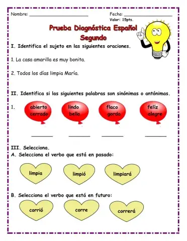 Prueba Diagnóstica Segundo