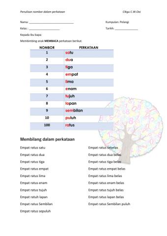 Nombor dalam perkataan (500)
