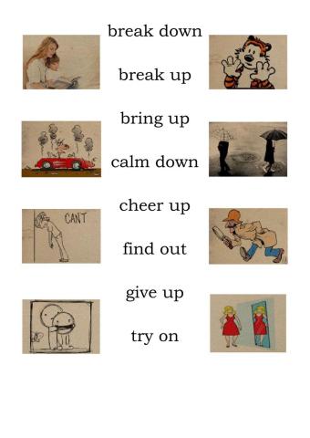 Phrasal verbs