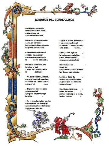 Romance del Conde Olinos