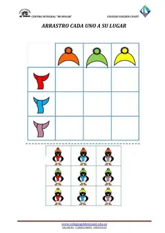 arrastro cada cual a su lugar 