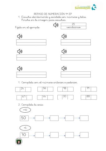 Repaso numeración