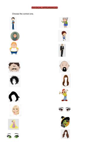 Physical Appearances