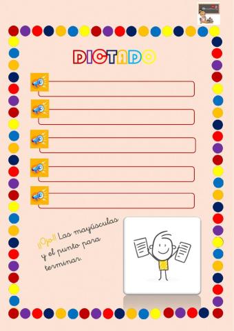 Dictado de trabadas