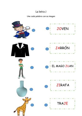 Letra J