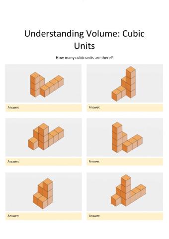 Calculating volume (Orange)