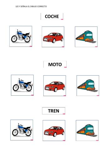 Lee y señala el dibujo