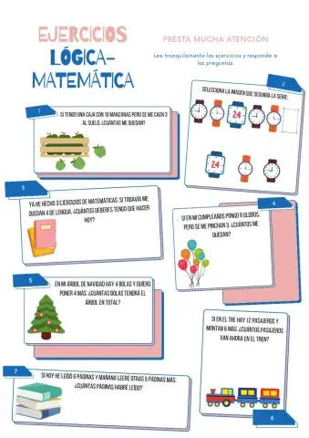 Ejercicios lógica-matemática