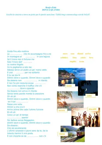 Benji e Fede:Dimmi dove e quando