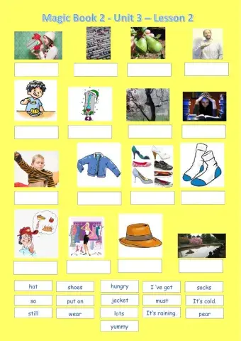 Magic Book 2 - Unit 3 - Lesson 2