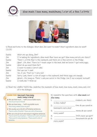 Food - How much and How many