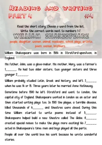 Reading and writing 4-4