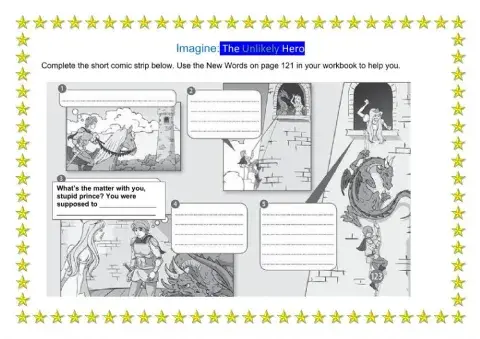 The Unlikely Hero Comic Strip