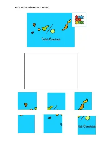 Puzzle Islas Canarias
