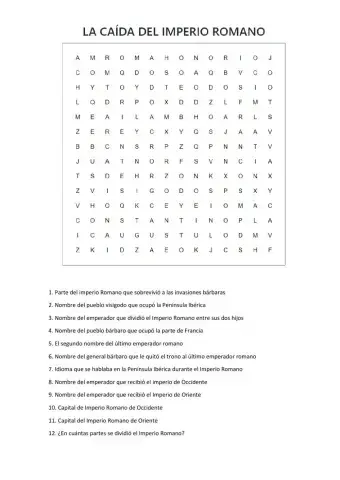 La caída del Imperio Romano