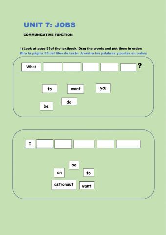 What do you want to be?