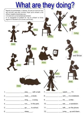 What are they doing?