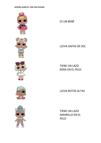 Comprensión lectora Lol Surprise