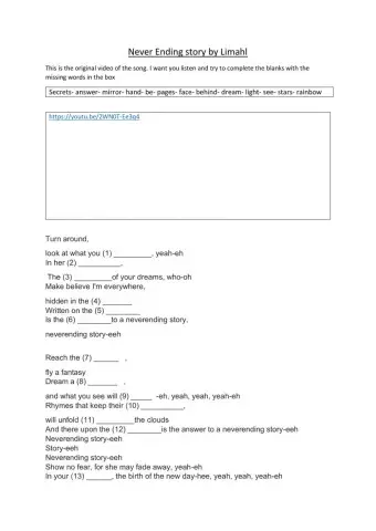 Never Ending Story song