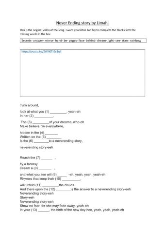 Never Ending Story song