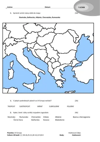 Jihovýchodní Evropa