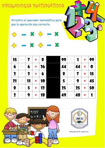 Operadores matemáticos