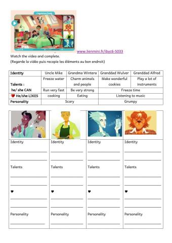 A mysterious family 1